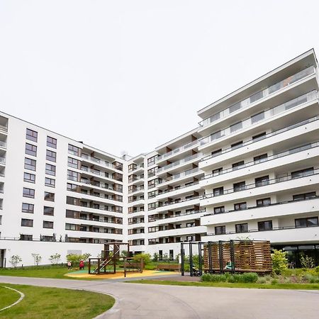 Postepu Comfort Apartment Warschau Exterior foto